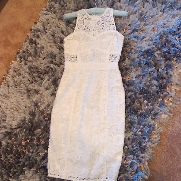 likely Dresses & Skirts - Likely lace white dress . Sz 0.beautiful!!